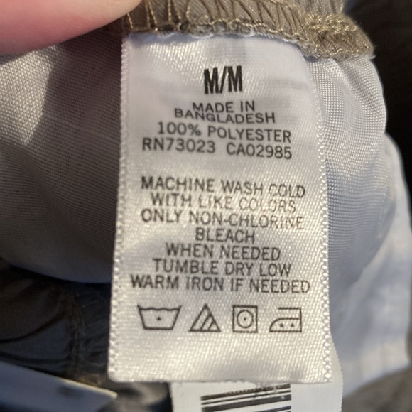 BNWT 2 PAIRS AEROPOSTALE WIDE LEG 5 pockets CARGO COOL SUMMER PANTS •Size M - Picture 9 of 9